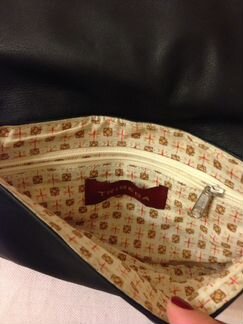 Клатч натуральная кожа