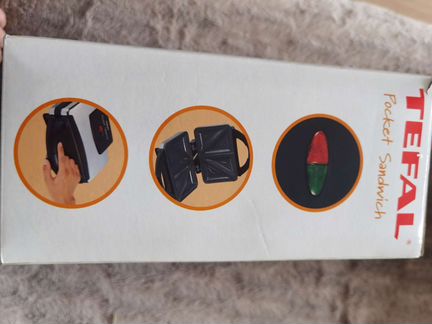 Сэндвич-тостер Tefal pocket sandwich 3000