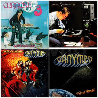 Audio DVD с электронной музыкой и спейс-диско