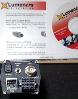 Сетевые камеры видеонаблюдения Lumenera