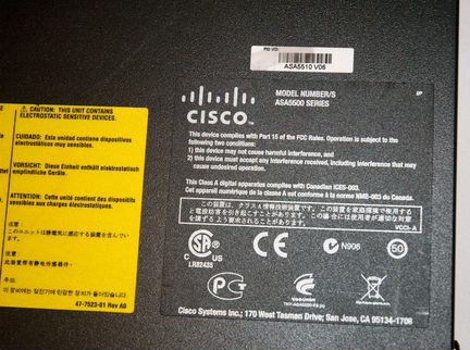Межсетевой экран Cisco ASA 5510