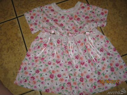 Платье-туника, Америка, 1-2 года