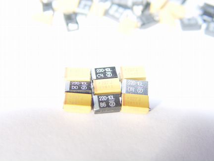 Конденсатор тантал SMD размер D