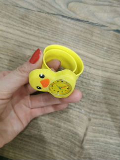 Часы детские уточка
