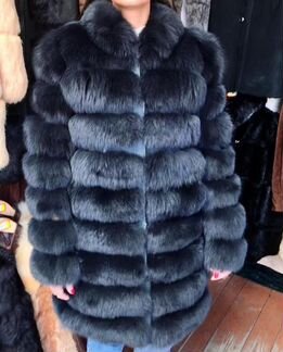 Шуба из песца