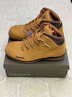 Ботинки timberland натуральный нубук и мех (41-45)