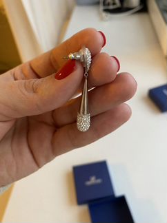 Серьги сваровски swarovski оригинал