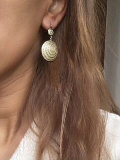 Комплект (серьги и кольцо) 925пр