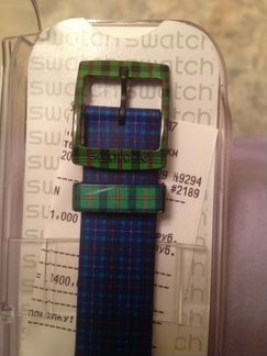 Слепые часы Swatch