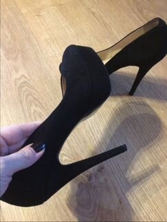 Туфли 38 размер замша