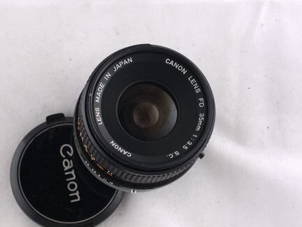 Объектив Canon FD 35 mm f/ 3.5 SC