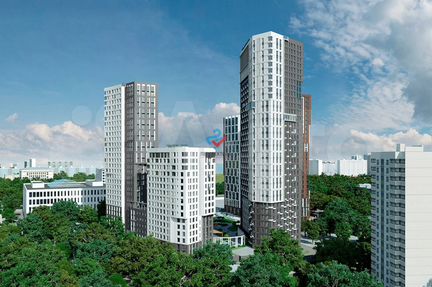 Квартира-студия, 29.5 м², 20/34 эт.