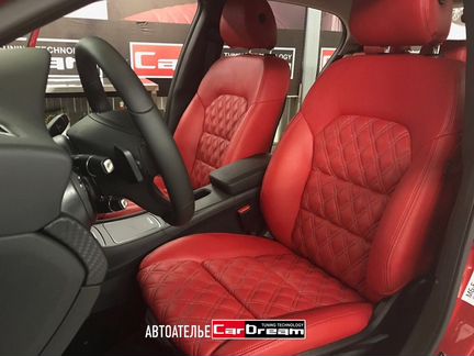 Кожаные сиденья салон Mercedes-Benz GLA