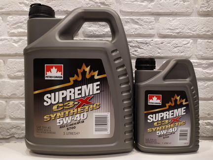 Масло моторное Petro-Canada C3-X Synthetic 5w40 5л