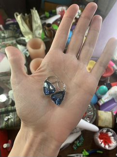 Серьги swarovski