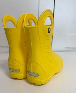 Резиновые сапожки Crocs c7