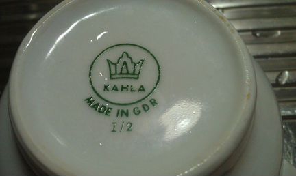 Кофейник и сливочник, гдр, 2 разных набора