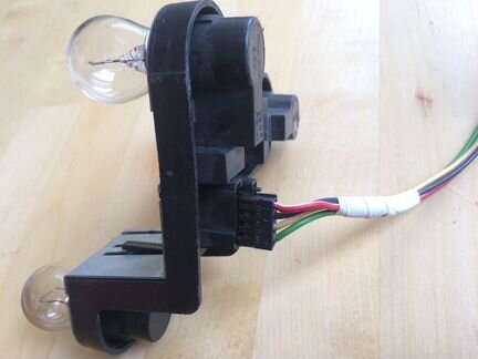 Плата заднего левого фонаря б/у на Saab 9-3(дорик)