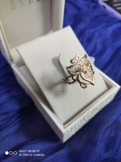 Золотое кольцо 585 пробы 