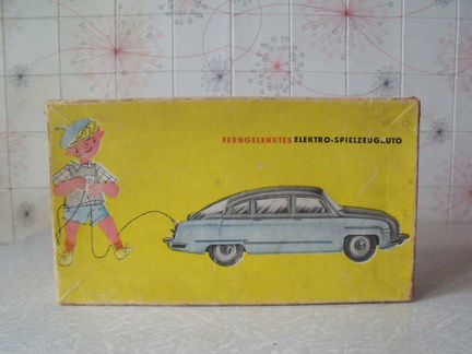 Коробка от игрушки гдр Tatra 603