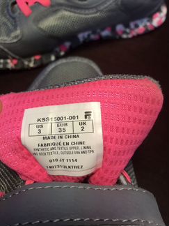 Кроссовки Fila 35р