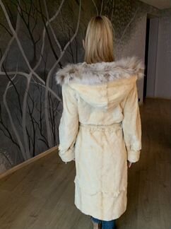 Шуба норковая длинная