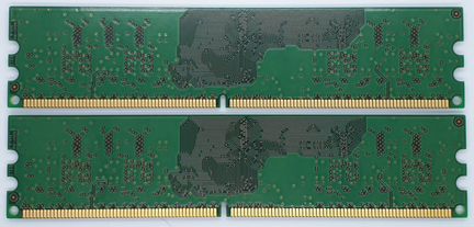 Оперативная память DDR2 samsung PC-6400 2x512Mb