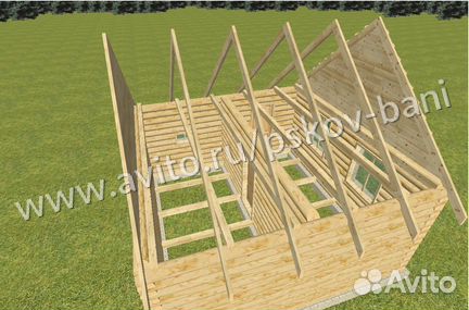 Сруб дома/бани