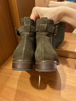 Tervolina ботинки натуральная замша