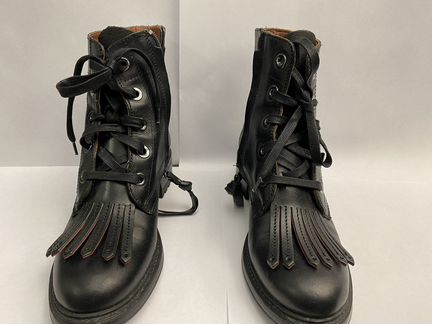 Ботинки на шнурках hugo boss orange