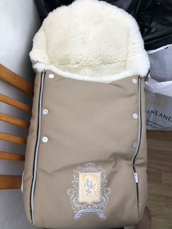 Конверт зимний с овечьим мехом