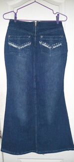 Юбка джинсовая