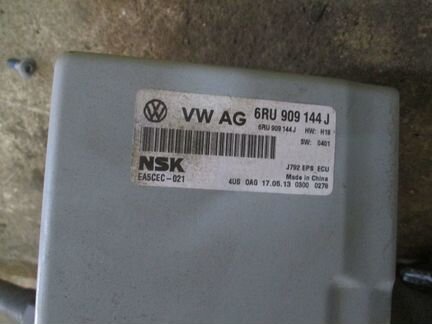 Электроусилитель руля VW Polo седан 2010