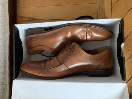 Мужские кожаные туфли aldo
