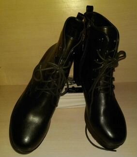 Новые ботинки на платформе,размер 41