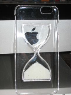 Защитный чехол на iPhone 6 с песочными часами нов