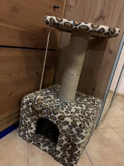 Домик для кошки- Когтеточка