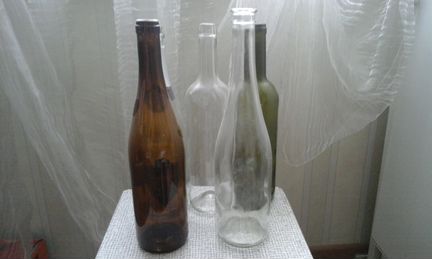 Бутылки для декупажа и в коллекцию