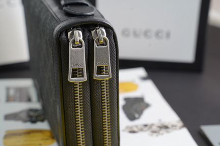 Клатч на молнии барсетка Gucci GG