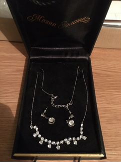 Колье с сережками Набор