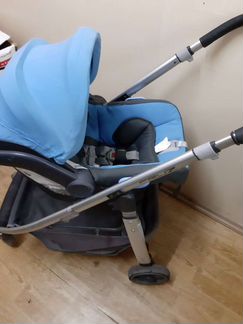 Uppababy mesa автокресло +база в автомобиль