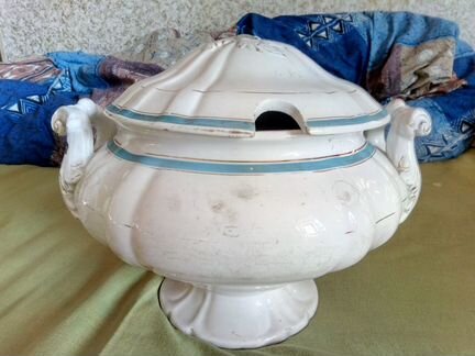 Винтаж. Супница Гардниер 1870-1890гг