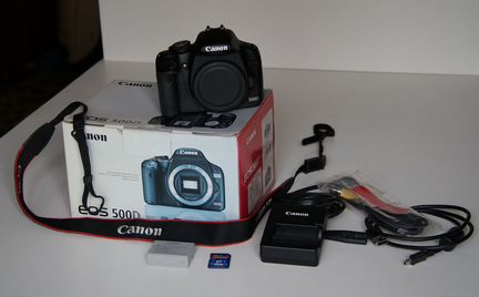 Canon EOS 500D + объектив Canon EFS 17-85