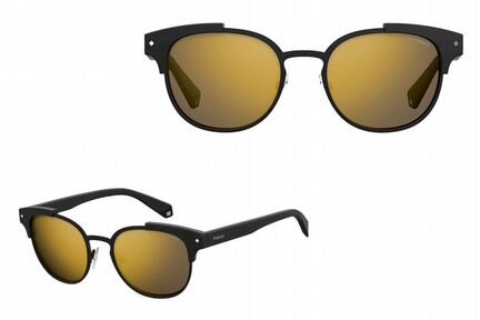 Очки Polaroid новые PLD 6040SX золотые линзы мужск