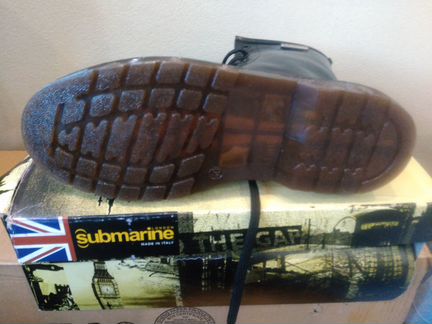 Кожаные ботинки submarine (italy)
