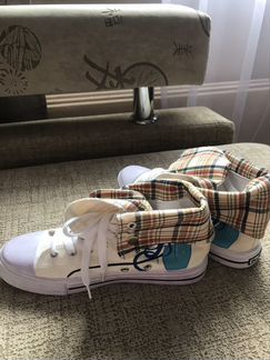 Кеды высокие 40р