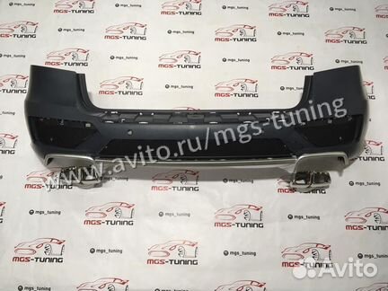 Задний бампер в сборе Mercedes ML 63 AMG w166
