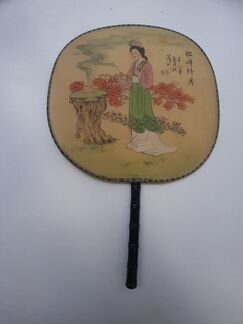 Веер шёлковый (Япония)