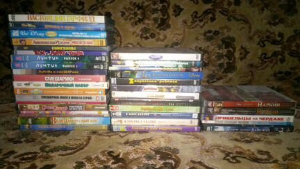 DVD. Мультфильмы и фильмы для детей