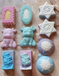 Мыло новогоднее